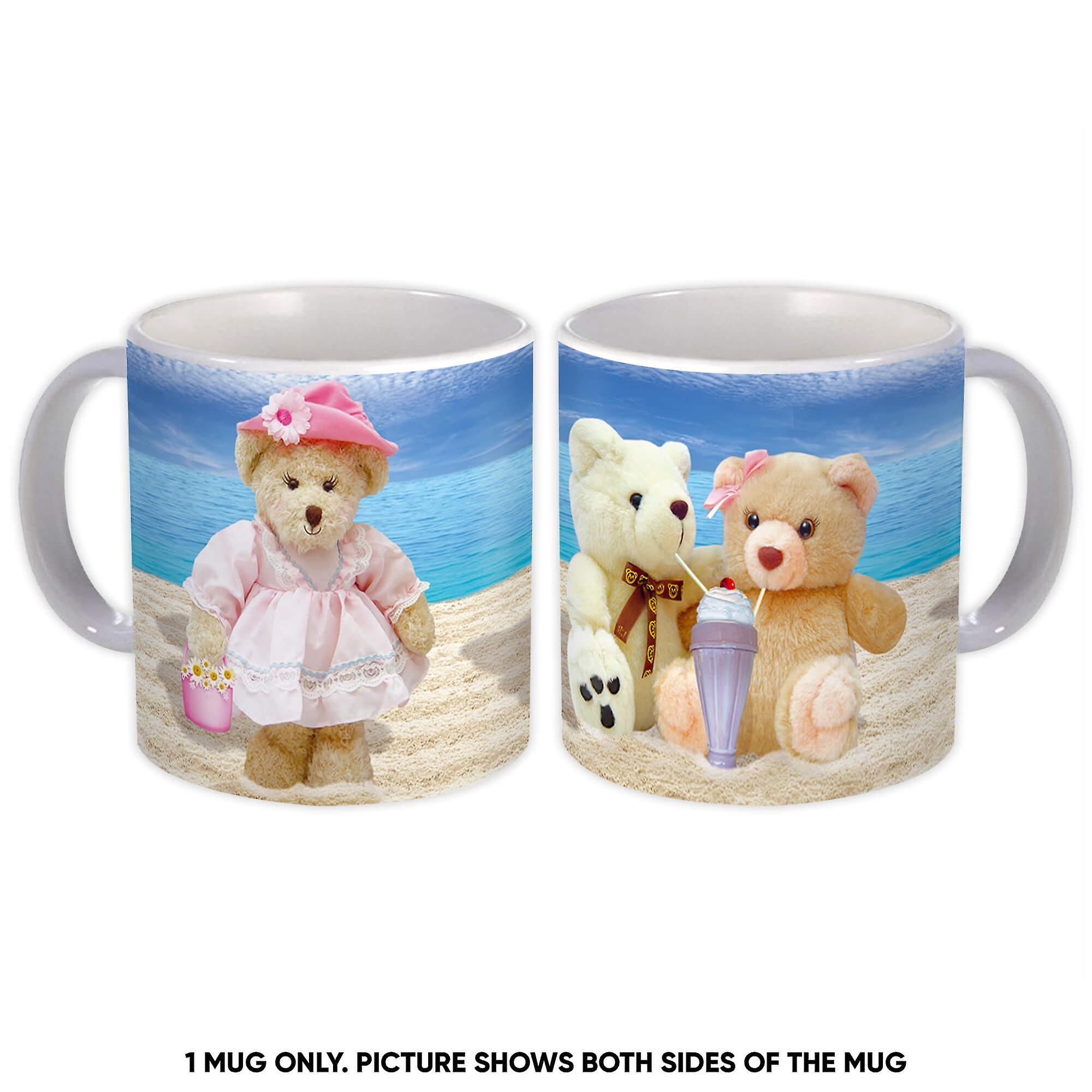 Gift Mug: Photographic Bears Pattern For