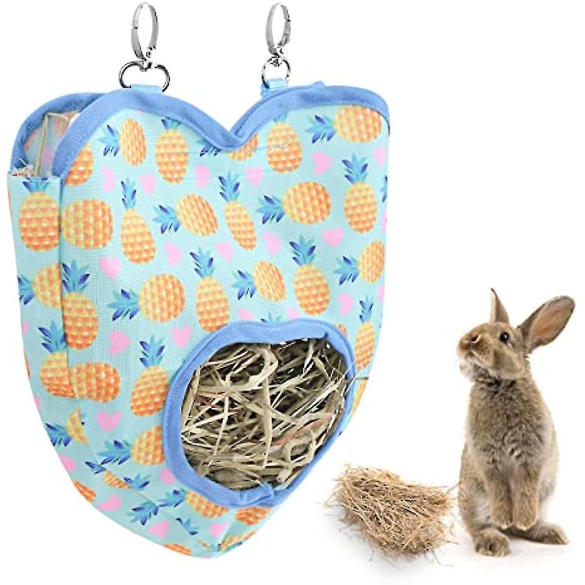 Rabbit Hay Feeder Bag Guinea Pig Hay Feeder Bag Guinea Pig Hay Rack Hay Dispenser For Guinea Pigs Sm