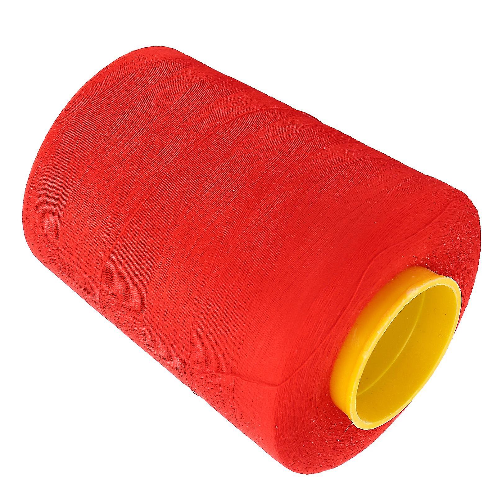 Sewing Thread 8000 Yards Polyester Yarn DIY Embroidery Project112 Red