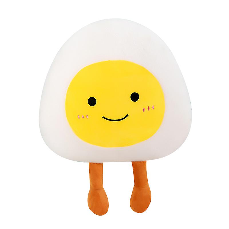 Poached Egg Plush Throw Pillow