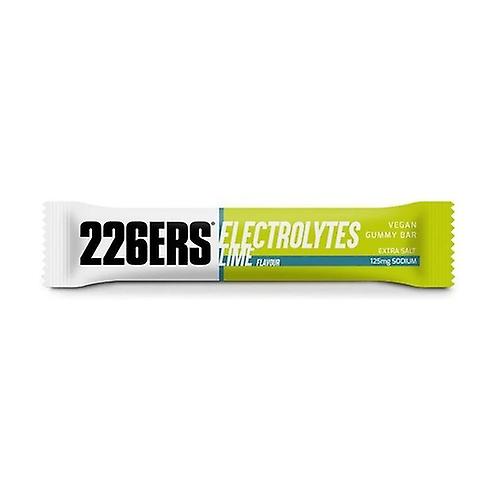 Gummy lime electrolyte energy bar 30 g (Lime)