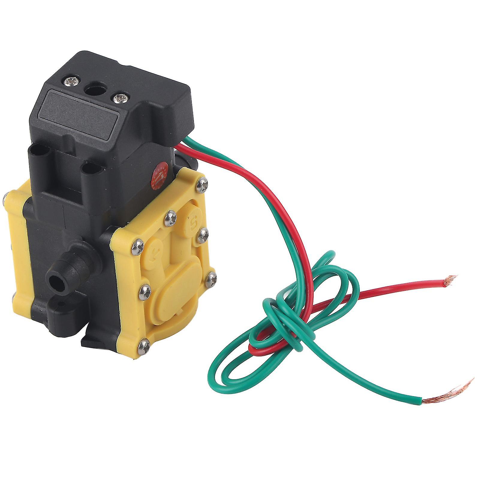 Garden Selfpriming Pump Accessories Electric Diaphragm Pump Head Diaphragm Pressure Pump Head 12V