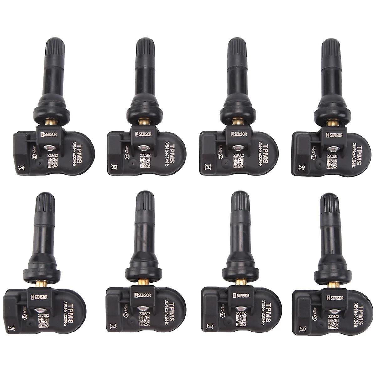 8pcs Tpms Sensor 433mhz 315mhz Universal 2 In 1 Programmable Mx-sensor For-autel Tire Pressure Monitoring System