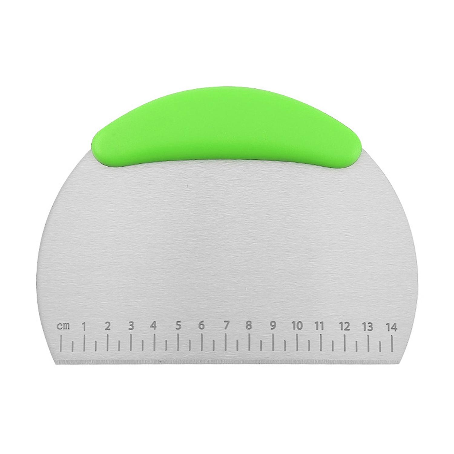 ZHOUBA Fondant Spatula Comfortable Grip Non-stick Cutting Fondant Dessert Pastry Scraper Nougat Tool