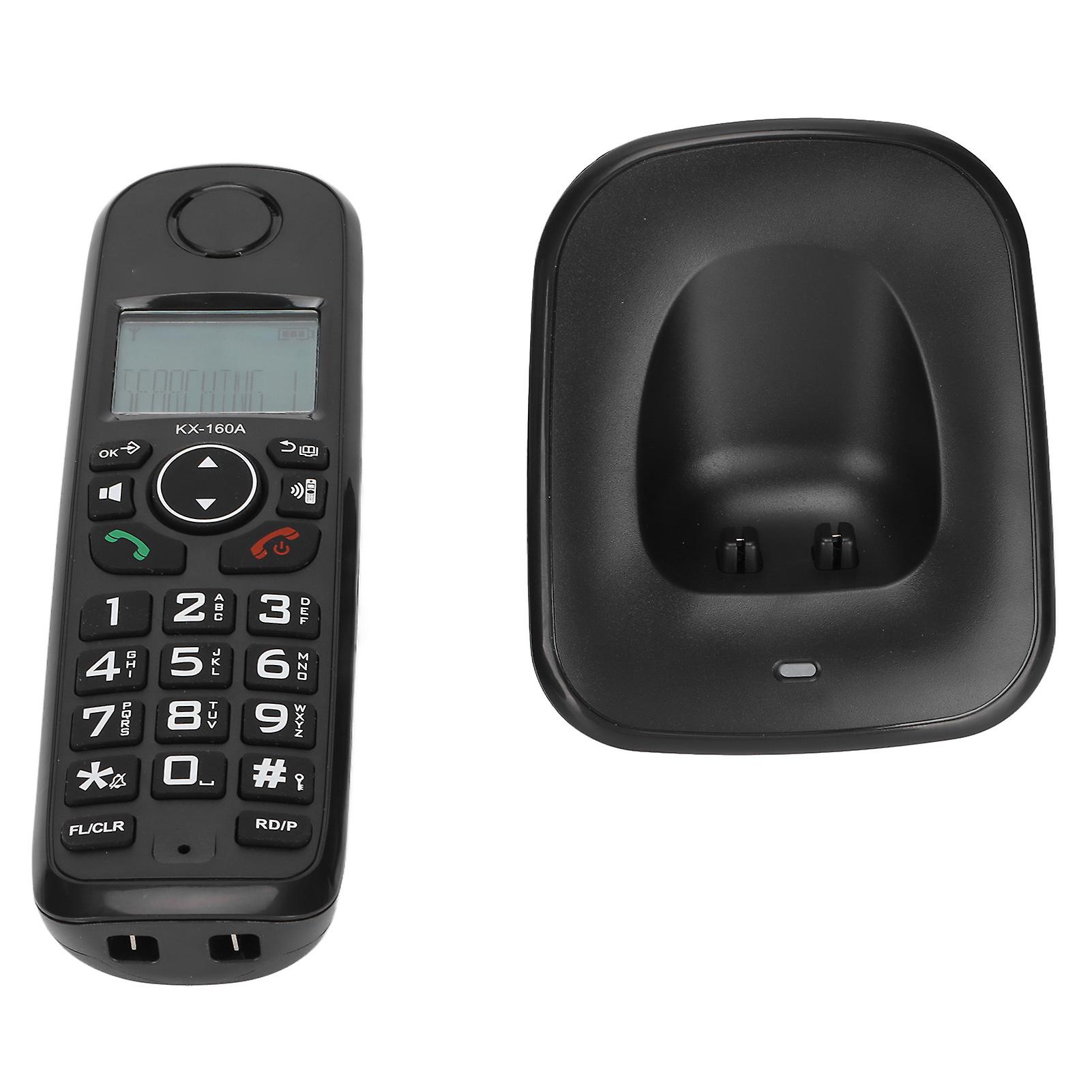 Cordless Telephone Handset Cordless Phone with Caller ID Free Call One Touch Dial LCD Display