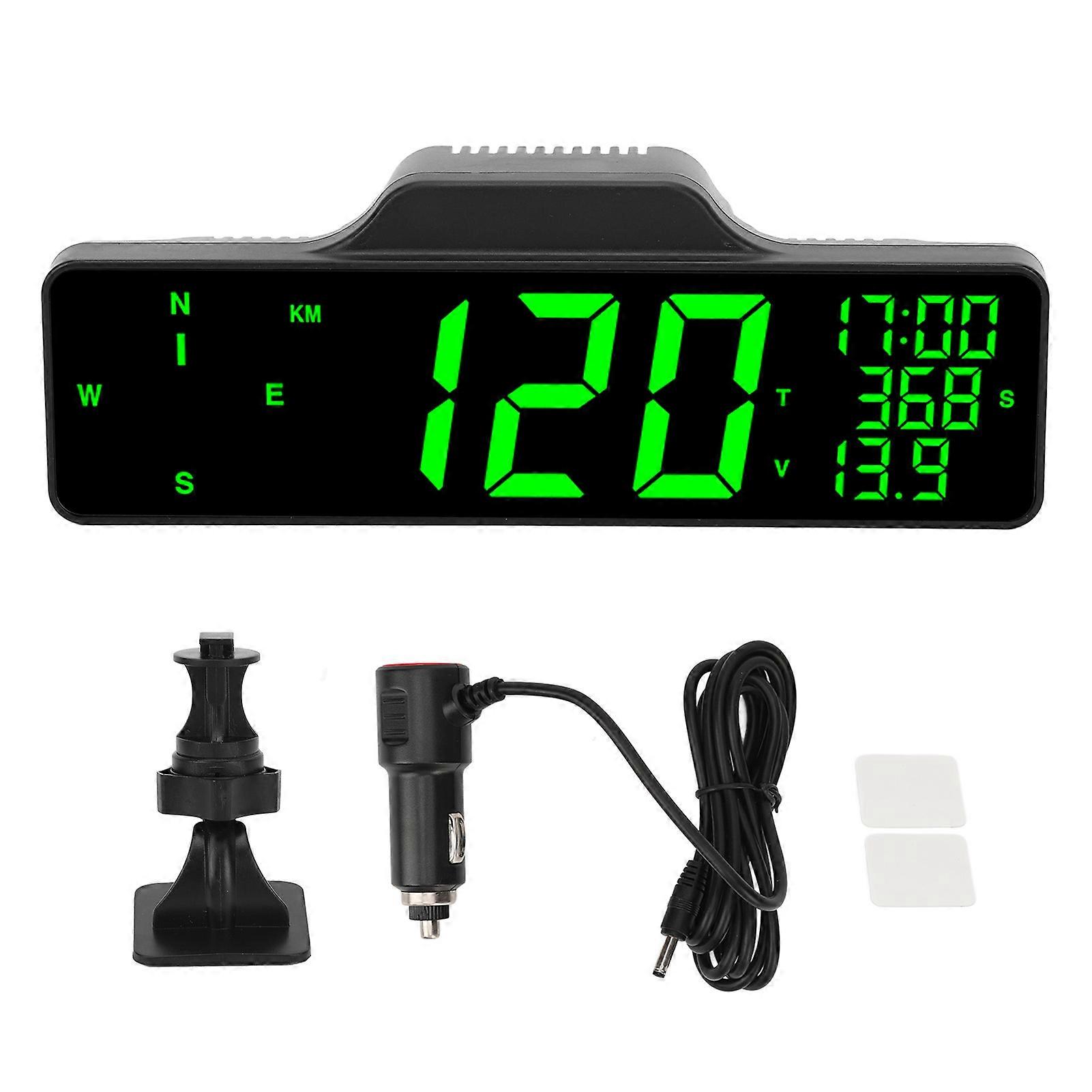 8 inch Car Head-Up Display (HUD) Multi-function GPS Speedometer Fatigue Driving Alarm Universal for Vehicle