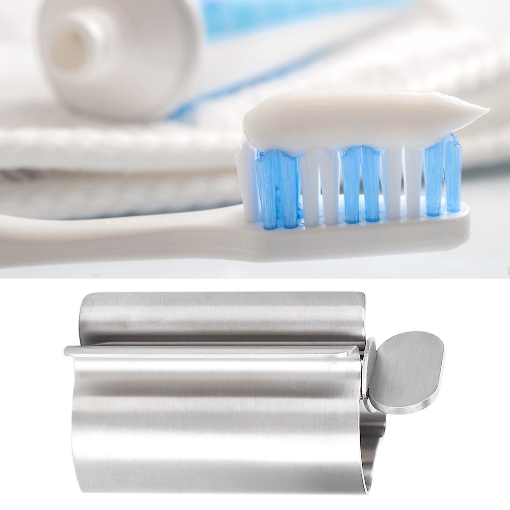Stainless Steel Small Toothpaste Squeezer Dispenser Rollers Squeezing Tool for Face Cleanser