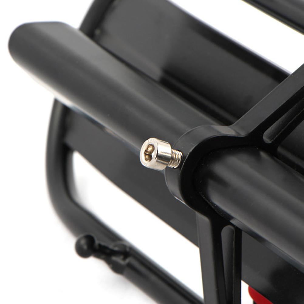 Black Adjustable Quick-Release Bike Rack - Aluminum Alloy
