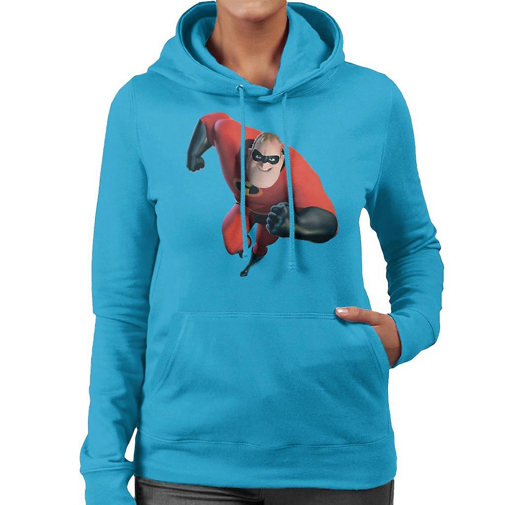 Disney Mr Incredible Run Women's Hooded Sweatshirt