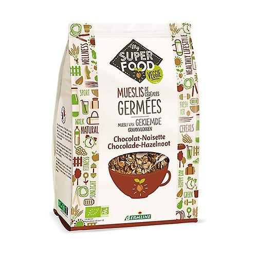 Chocolate hazelnut sprouted cereal muesli 350 g