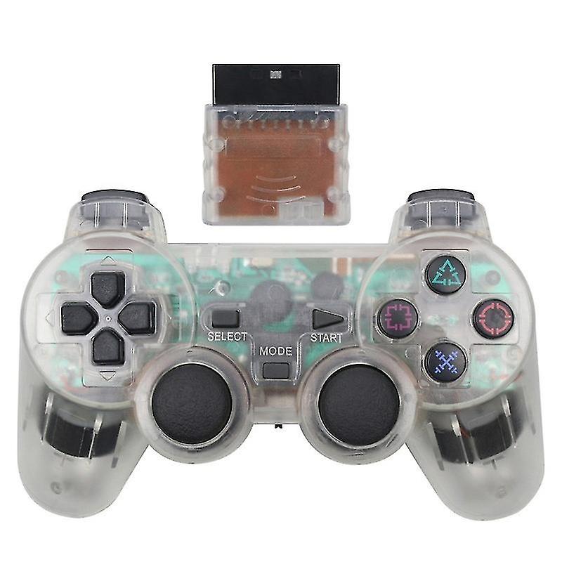 Wireless Gamepad For Sony Ps2 Controller For Playstation 2 Console Joystick Double Vibration Shock Joypad  Usb Pc Game Controle