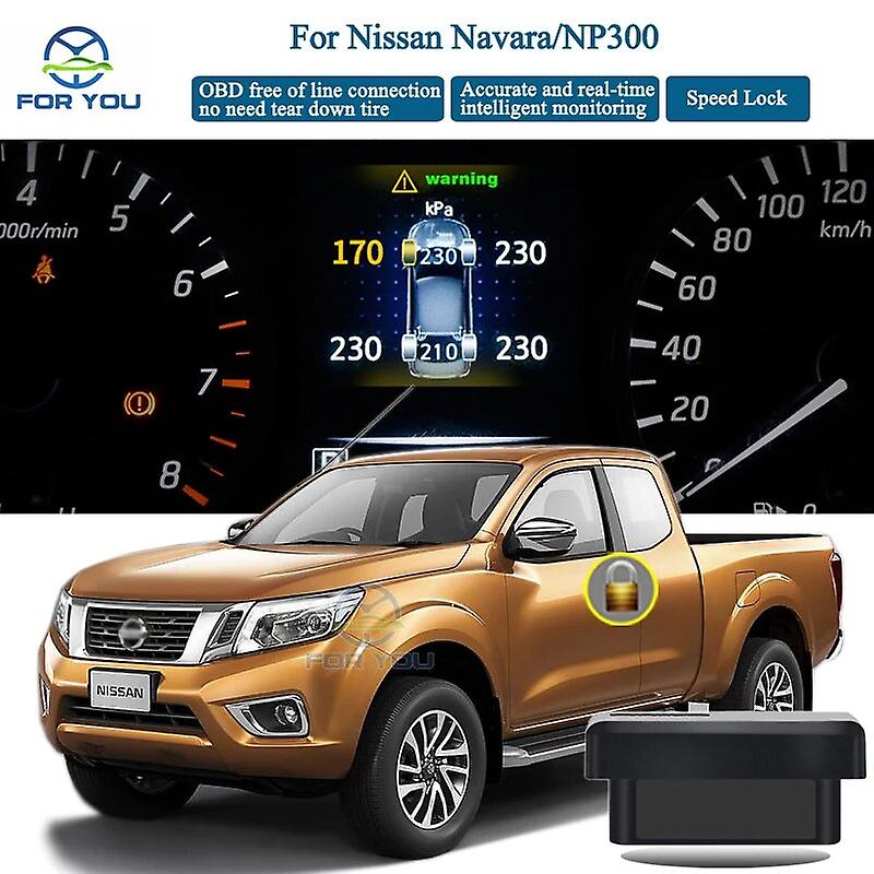 For you OBD TPMS tire pressure monitoring system for Nissan navara/np300 car security alarm system~1749