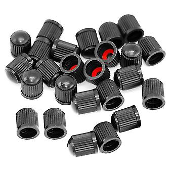 Pneu do pneu do carro anti-ferrugem Ar Válvula-tampa da roda Gag Capa da haste do pó do pneu contém o-ring