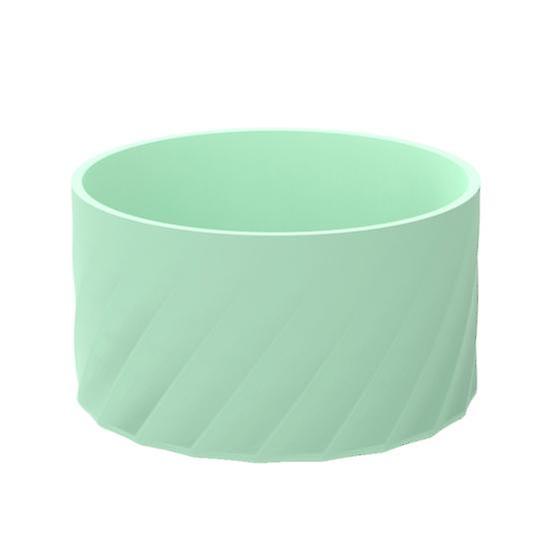 Silicone Water Bottle Boot Heat-Resistant Scratch-proof Non-slip Solid Color Water Bottle Protector Sleeve