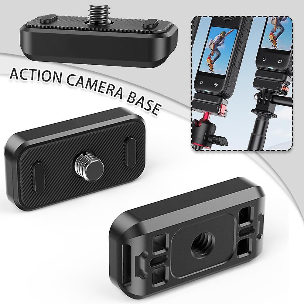 For insta360 X4 Camera Stand Vertical Base Holder Mount Support Screw Socket