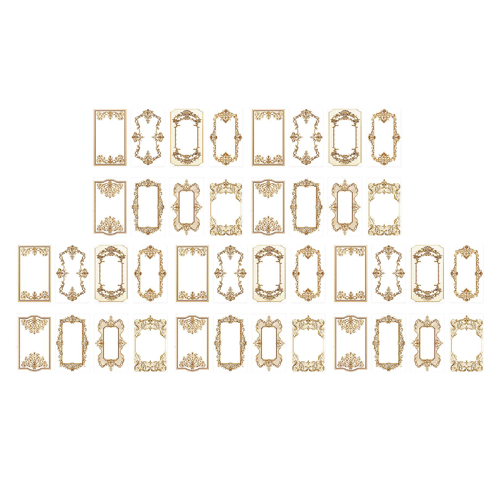 Scrapbook Sticky Notes Multipurpose Exquisite Decorative Sticky Paper Notepads for DIY Crafts Type 2