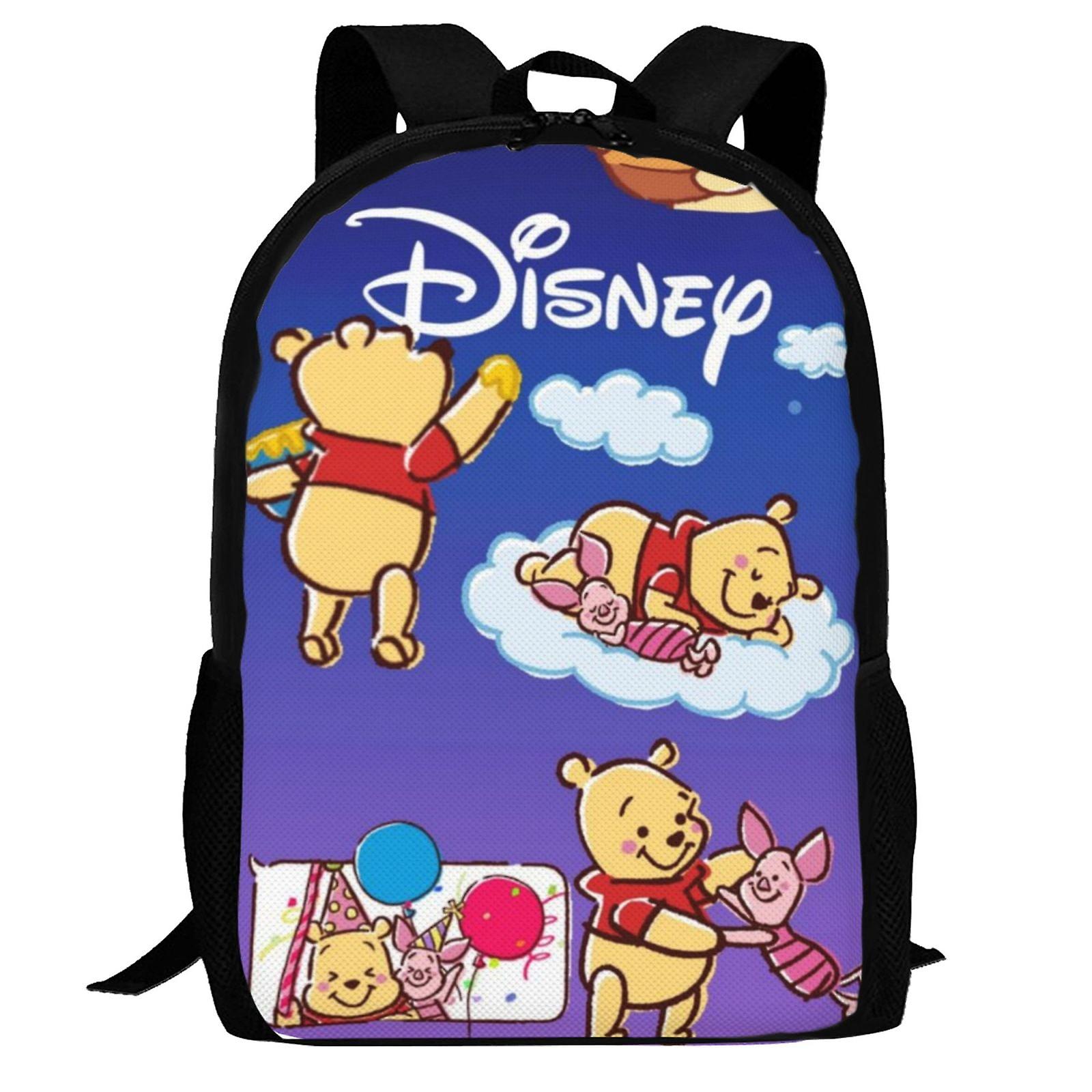 Winnie The Pooh Backpack,Laptop Backpack Lightweight Casual DaypackMulti-Function Travel Backpack