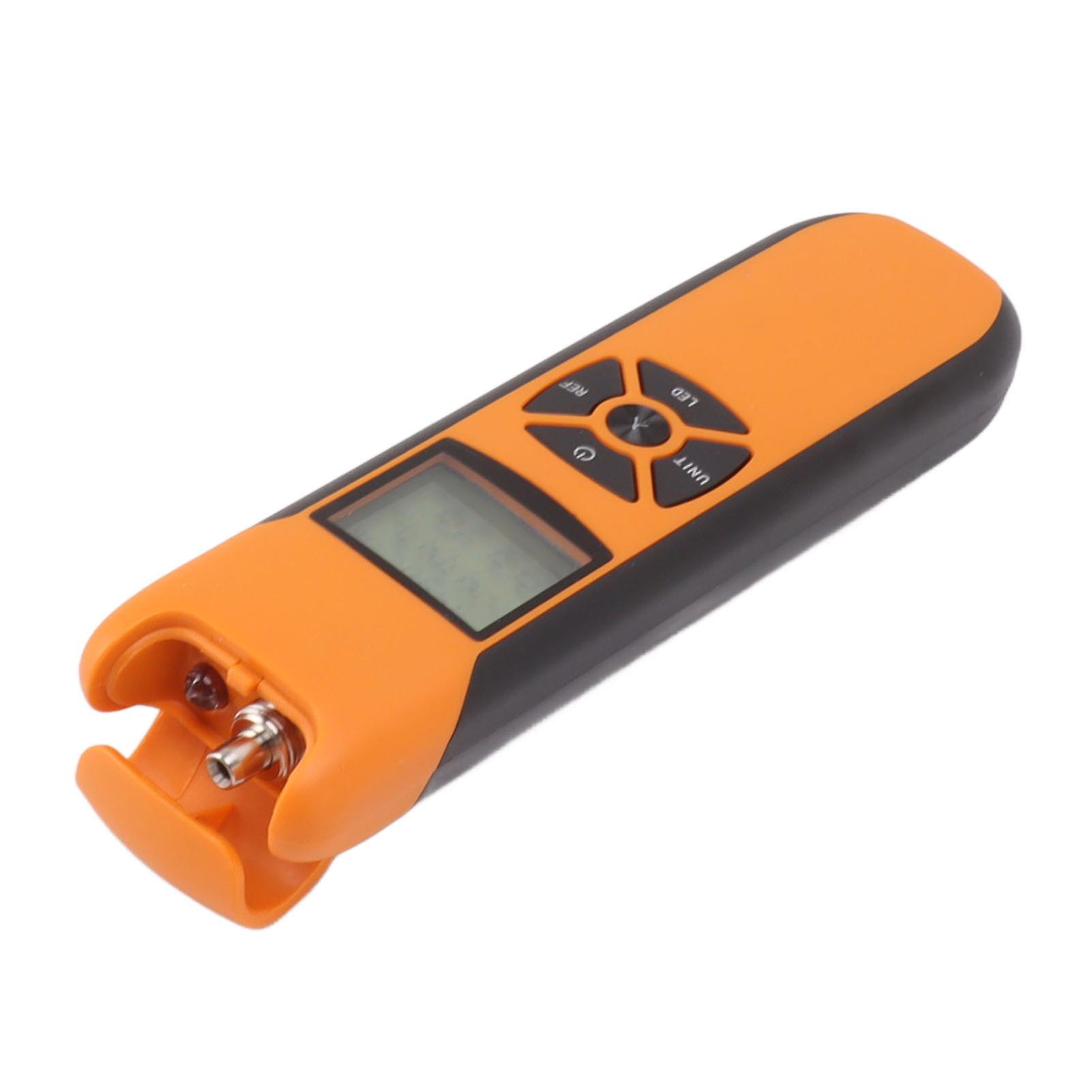 Mini Optical Power Meter High Accuracy Rechargeable Portable Fiber Optic Tester for Industry