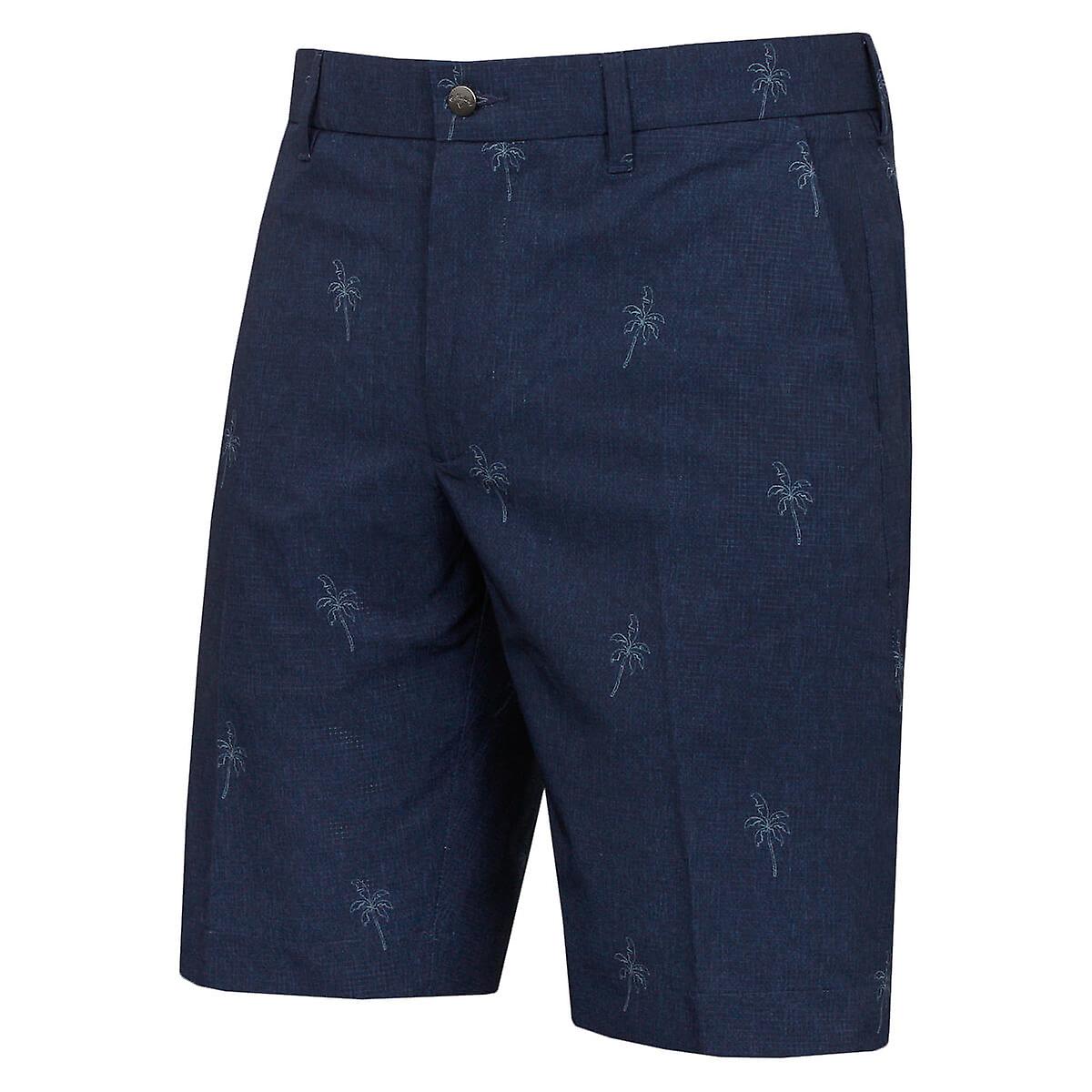 Callaway Golf Mens Ergo Palm Print Opti-Dri Technology Shorts