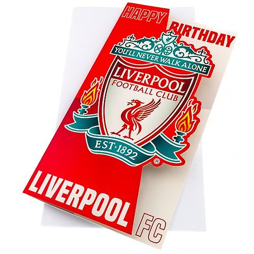 Liverpool FC Crest Birthday Card
