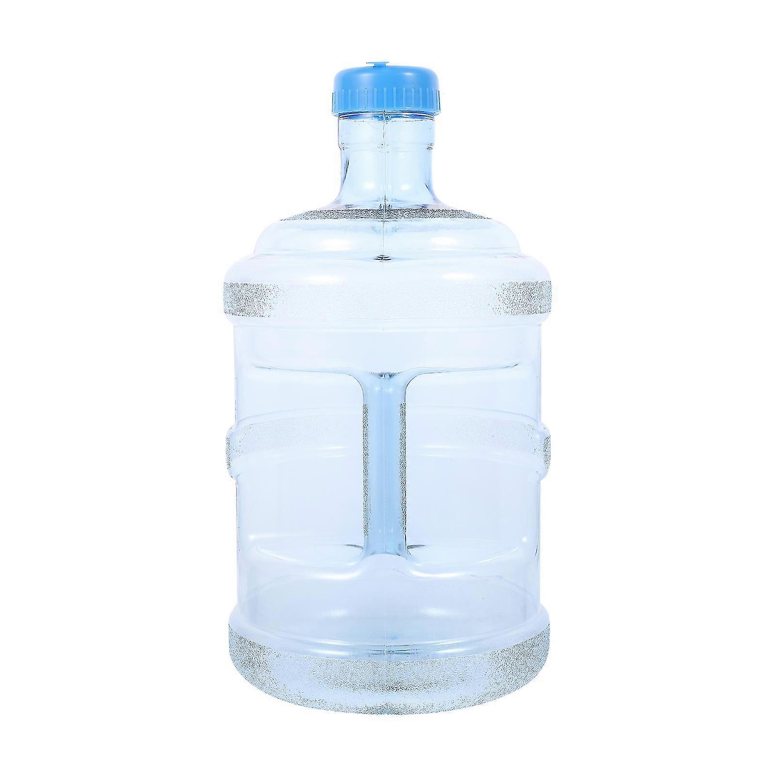 5 Liters of Water Bottle Mineral Water Bottle Portable PC Bucket with Handle Portable for Car Carrying (5L)