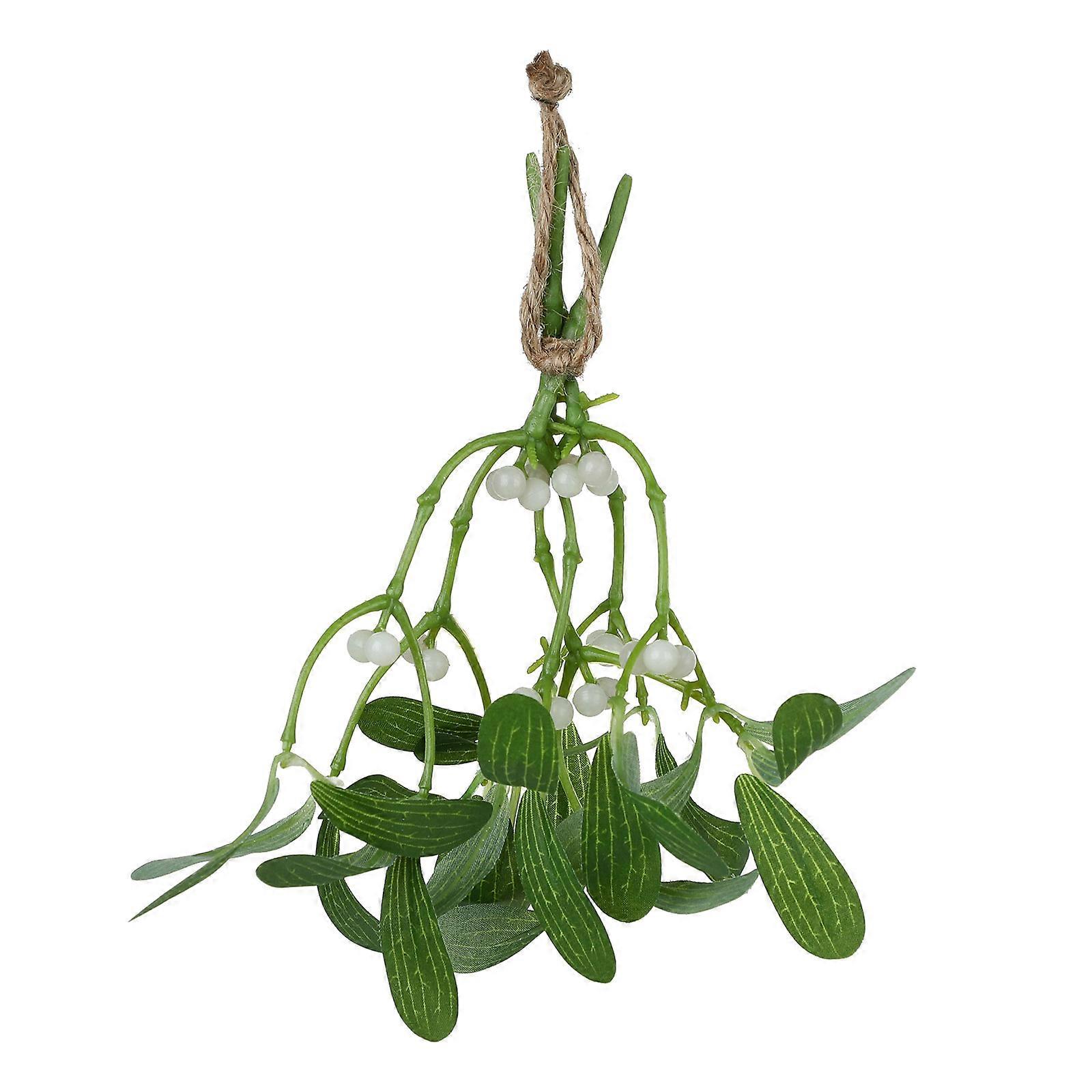 Artificial Mistletoe Leaves Christmas Decoration