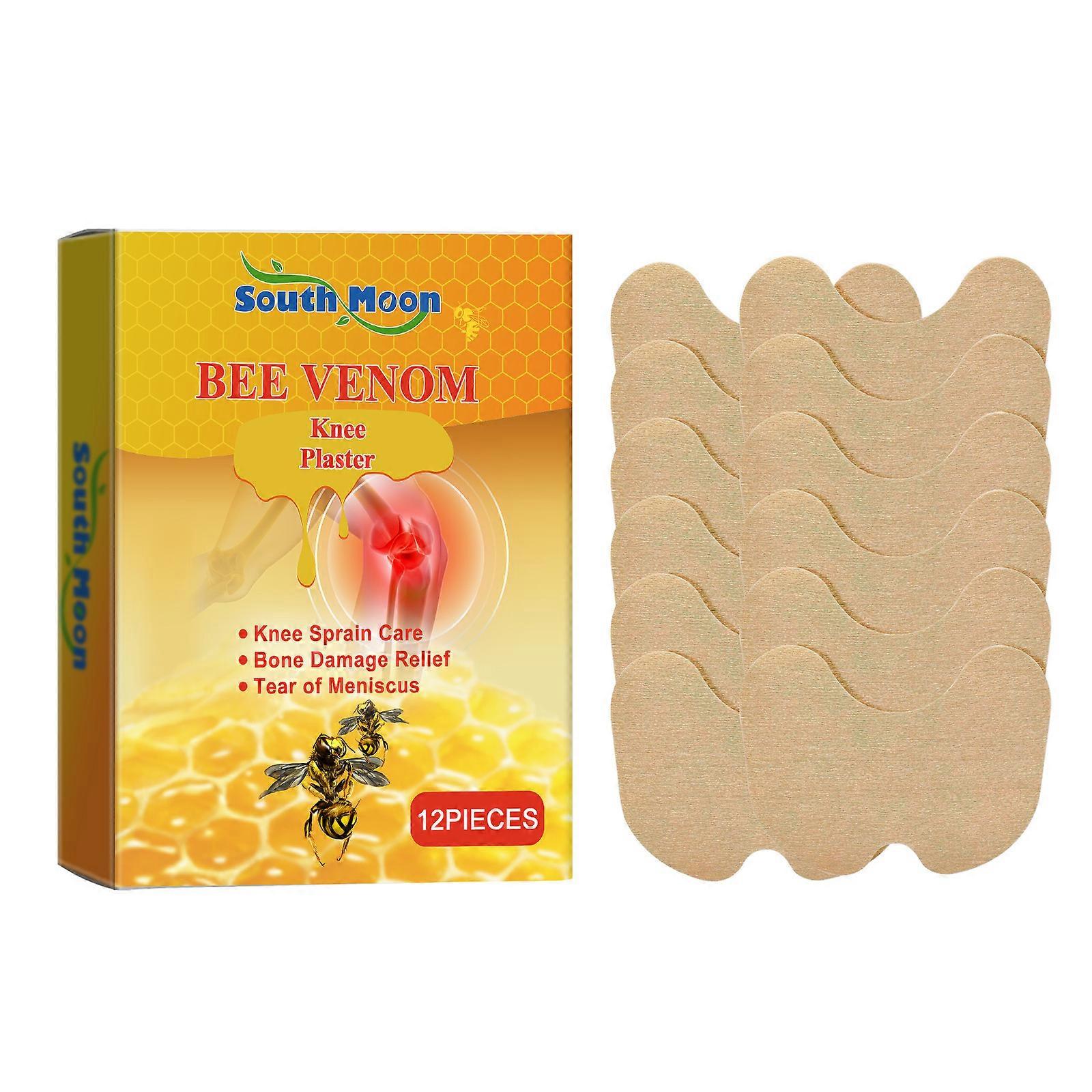 Knee care patch, bee venom knee joint patch, ease knee discomfort massage care patch