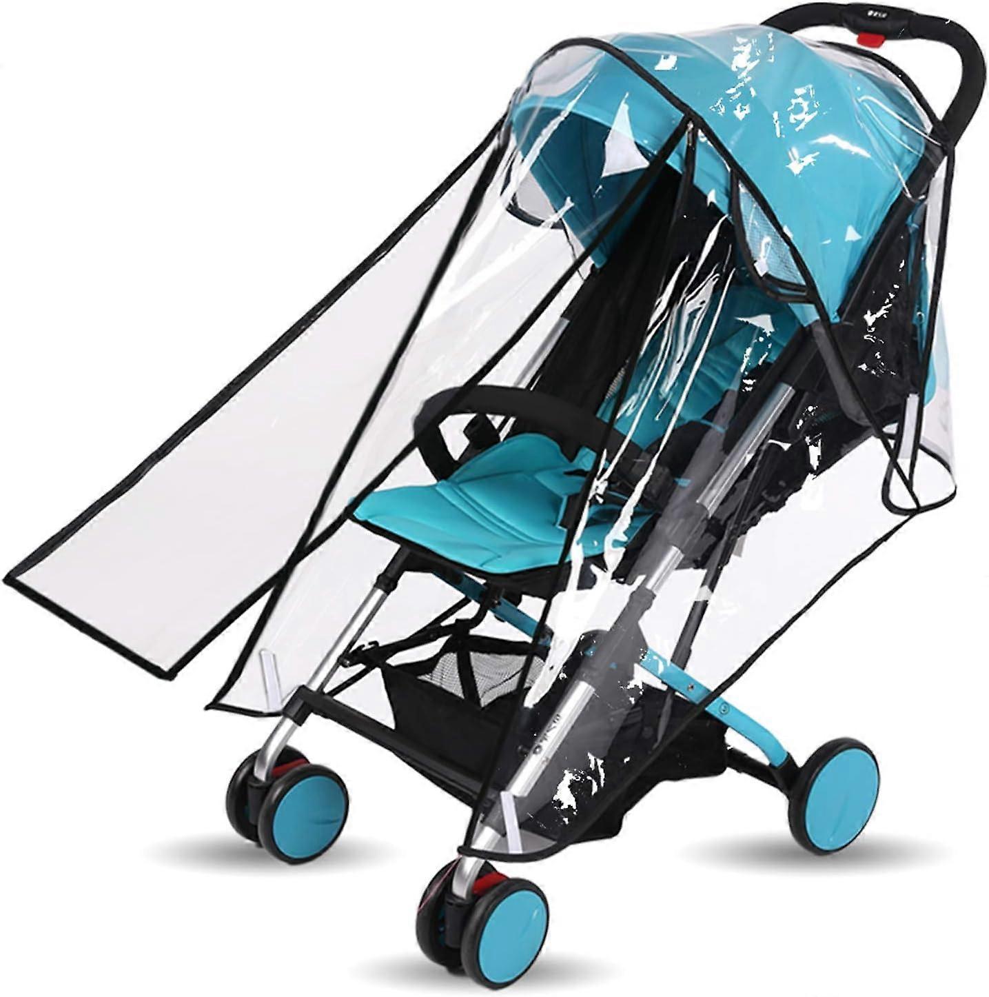 Stroller double zip open rain cover (small) Stroller weather cover St