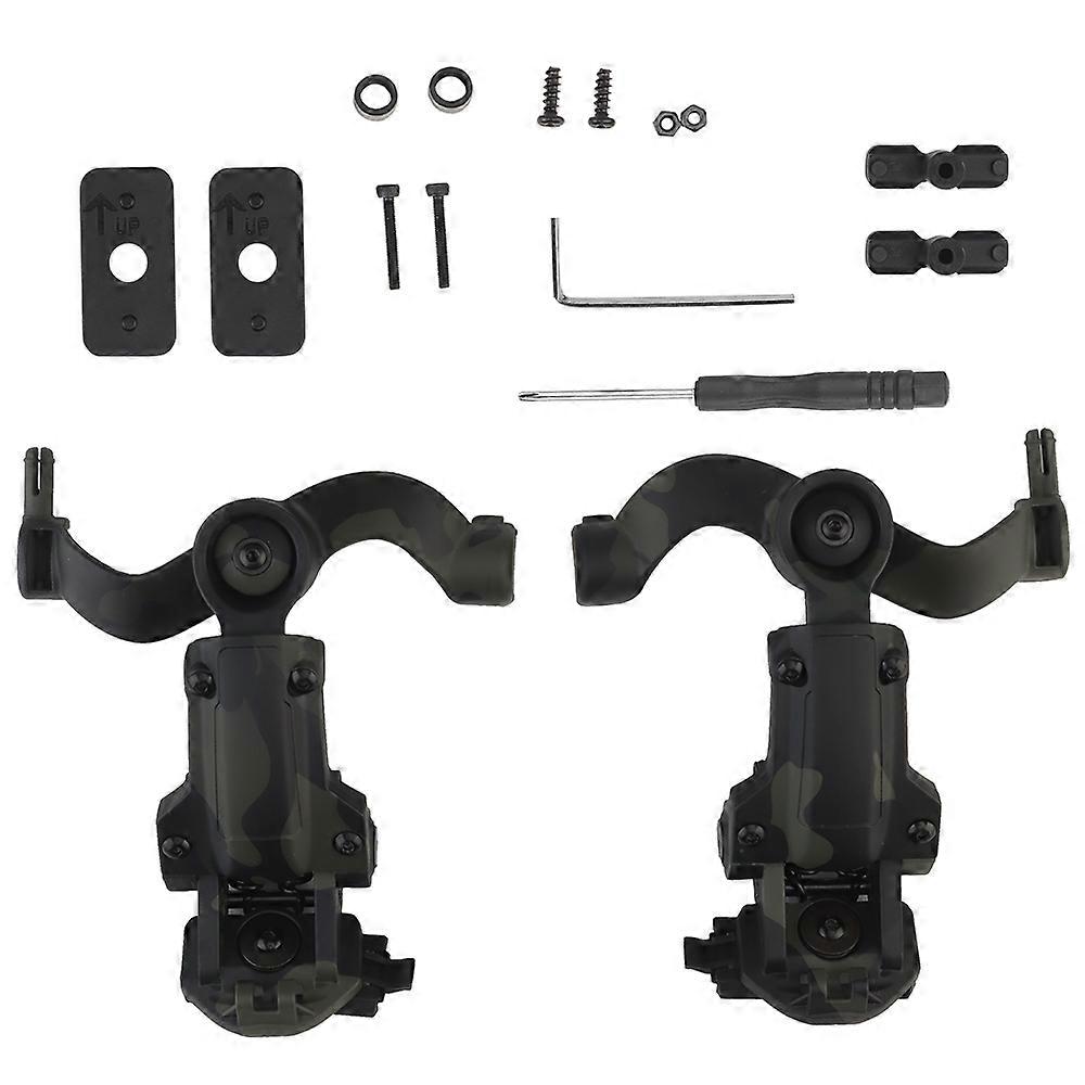 Ops Core Arc/wendy M-lok Fast Helmet Rail Mount Adapter Tactical Headset Accessories Hunting Airsoft Shooting Headphone Bracket