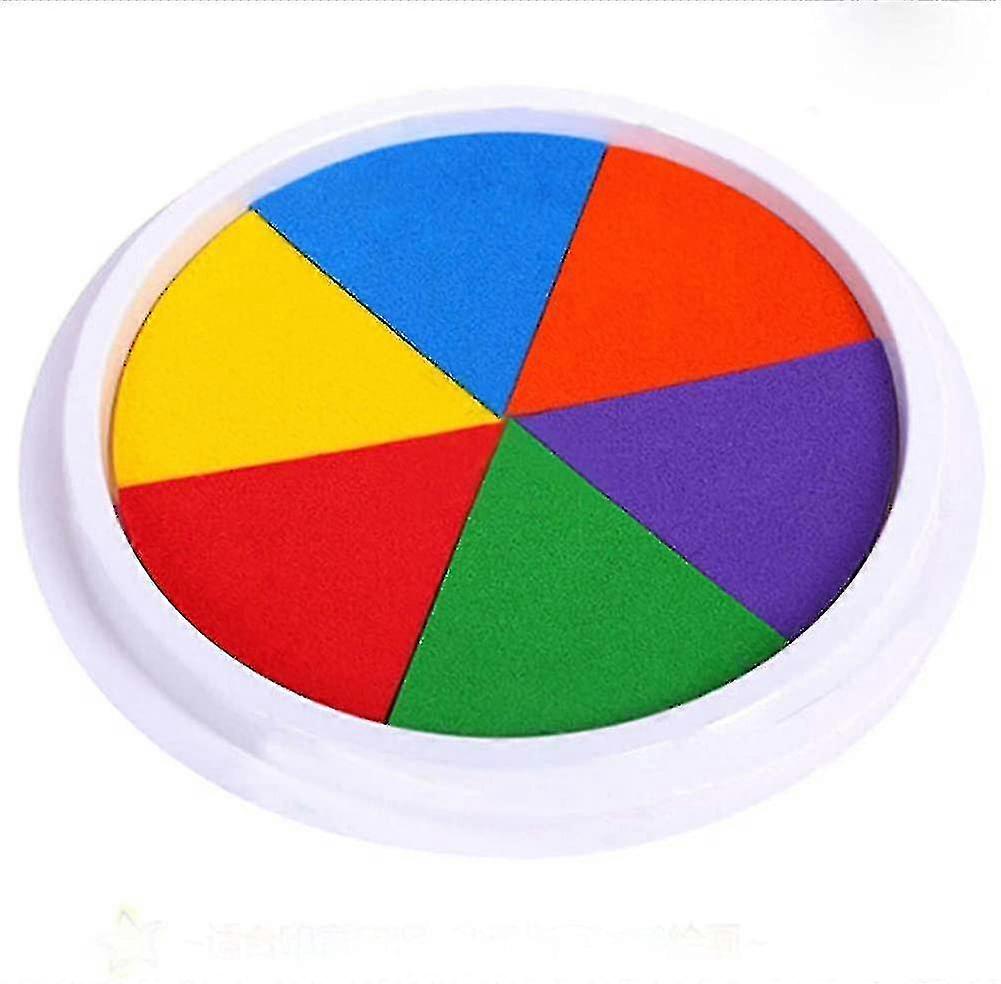 Multi Colors Washable Craft Ink Pad Fingerprint Ink Pad Non Toxic For Rubber Art