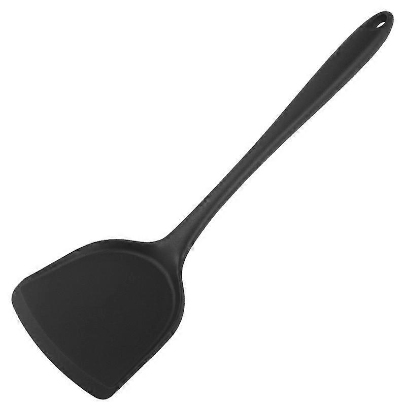 Wok Spatula, Seamless Non-Stick One-Piece Silicone Wok Spatula, 480F Heat Resistant Spatula with Erg