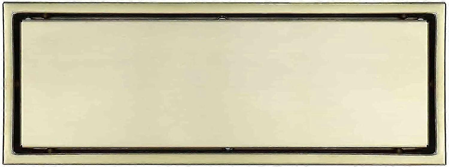 Stainless Steel Floor Drain Rectangular Linear Shower Floor Drain with Drainer Accessories