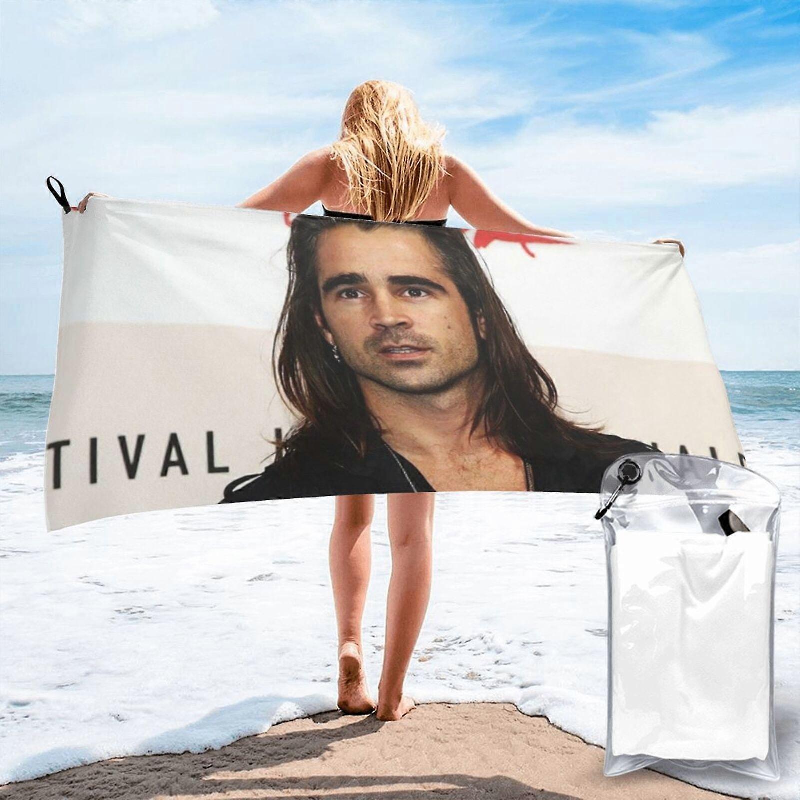 a1015 Colin Farrell Quick  Beach Towel zjjh1015