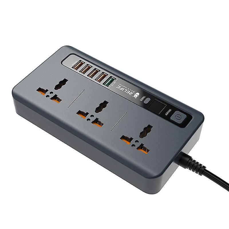 Relife Rl-316d 3 Power Socket 5 Usb Fast Charge Port Intelligent Control Electrical Socket Desktop