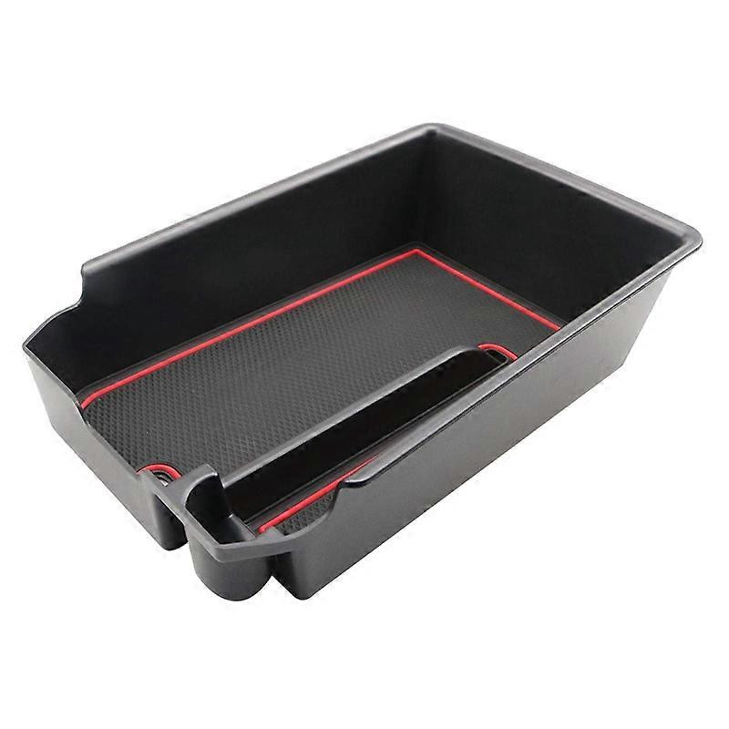 For BMW X3 G01 X4 G02 2018-2022 Car Central Console Armrest Box Storage Box Pallet Tray Container with Rubber Mat
