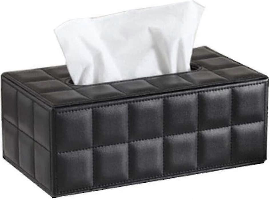 Tissue Box, Toilet Paper Box, Towel Box, Home Storage Storage Rack, Black