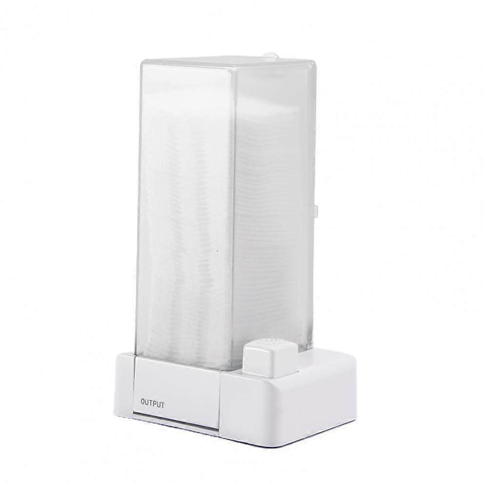 Storage Box Auto Cotton Pad Dispenser Detachable Dust-proof Rectangular Reusable Plastic Household Supplies