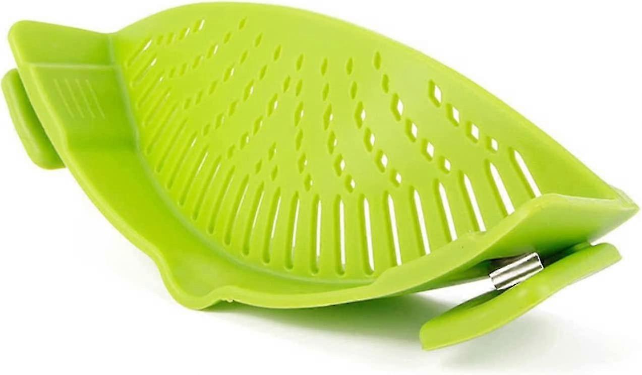 Pot Silicone Clip-on Colander Multifunction Cooking