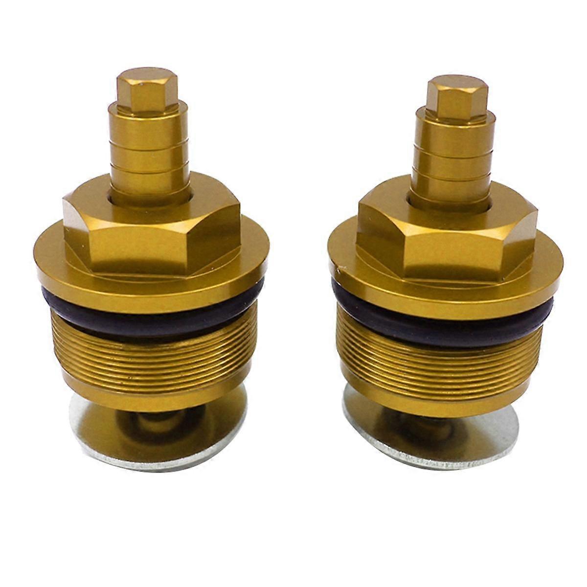 Motorcycle Screw Decoration Front Fork Screw Cover for GW250 DL250 GSX250R Yellow