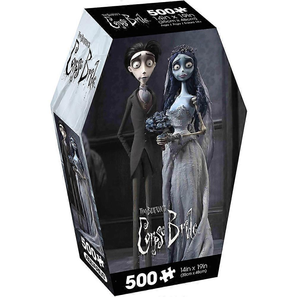 Aquarius Tim Burtons Corpse Bride Coffin Box Puzzle 500pc Gothic Adventure