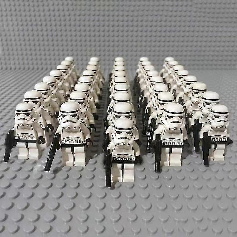 Star Wars Classic Clone Minifigure Assembled Building Blocks Compatible With Market Bottom Plate Toys 41 Pieces/set