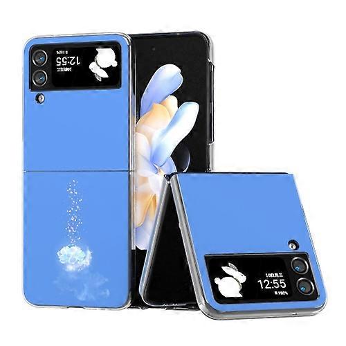 For Samsung Galaxy Z Flip4 5G Painted Pattern PC Phone Case