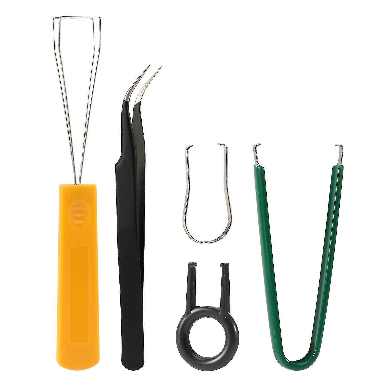 5pcs/set Keycap Puller Switch Tool Gaming Computer Mechanical Keyboard Office