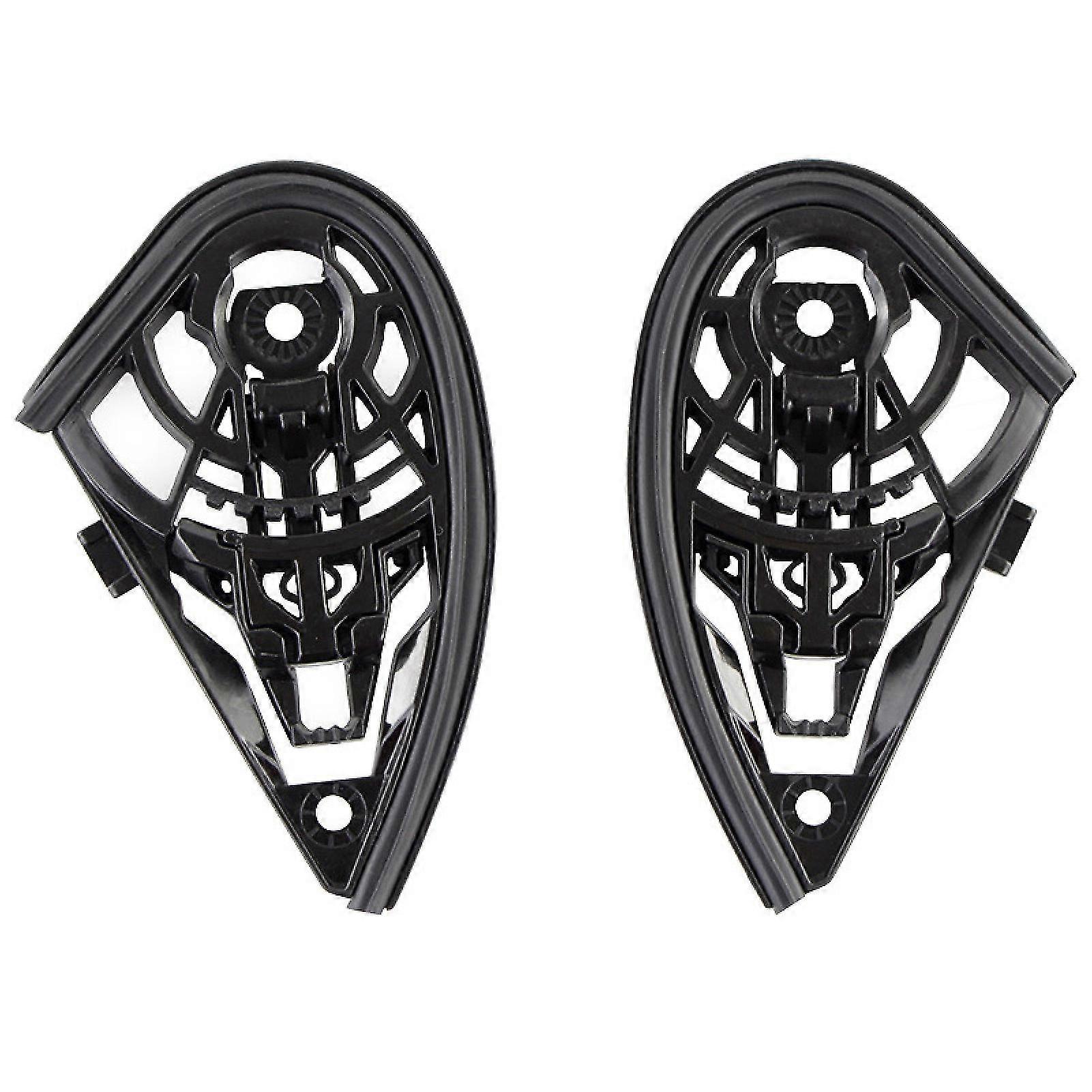 1 paio di piastre di base per scudo, compatte e aderenti, in ABS, per casco Agv K1 K3sv K5 / K3 K4