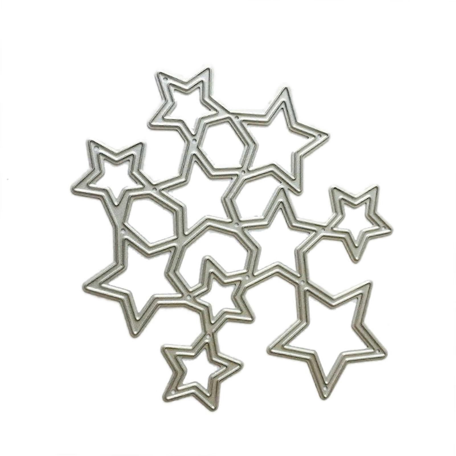 Star Shape Cutting Die Craft Paper Card Making Tool Template Model Decor Mold