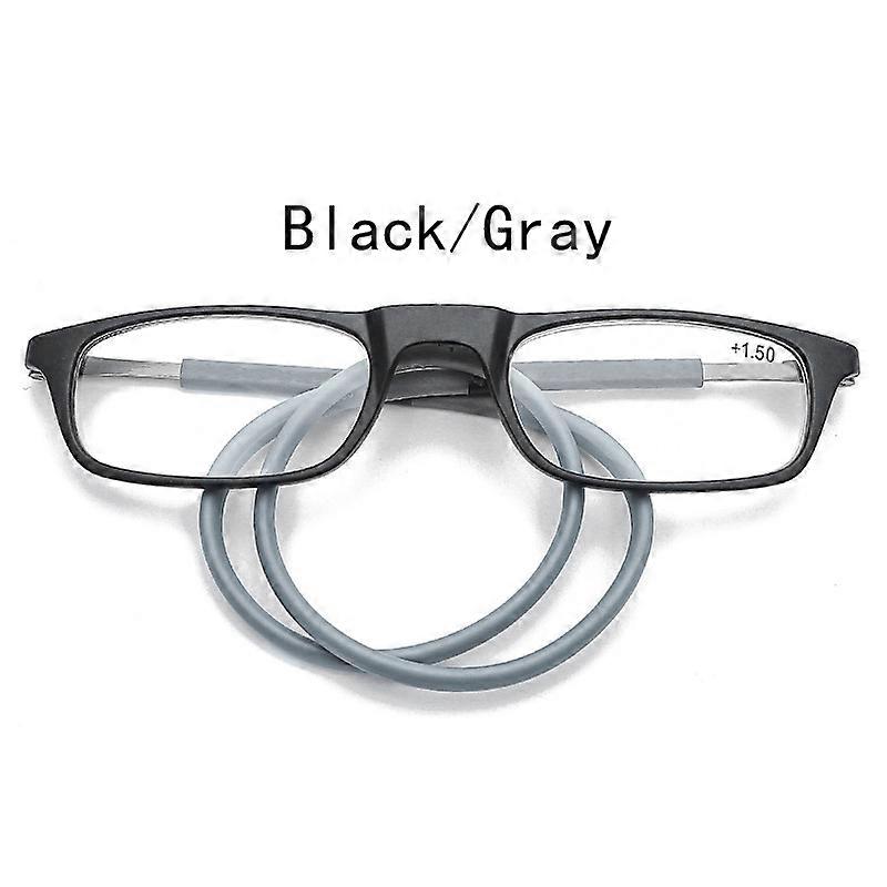 Magnetic Hanging Neck Reading Glasses(+250)