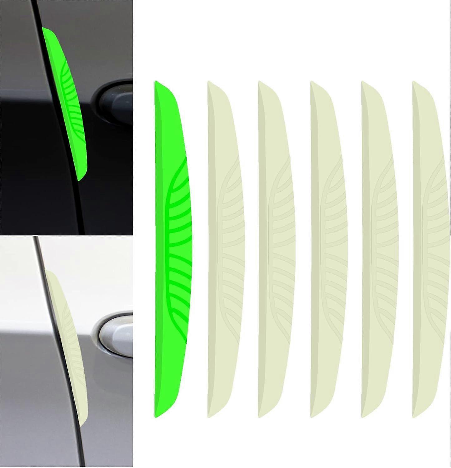 6 Pack Premium Car Door Protector Black Rubber Car Door Edge Guards