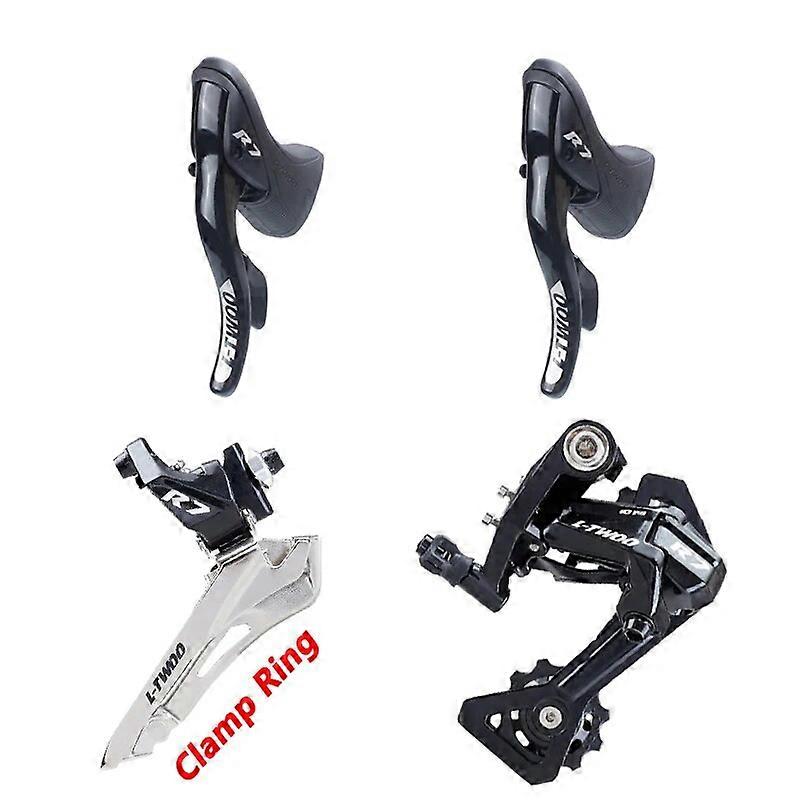 LTWOO R7 2x10 Speed Road Groupset R7 Shifter Lever Bagskifter 11-25/28/32T svinghjul X10 Kæde med til tiagra 4700 R3000