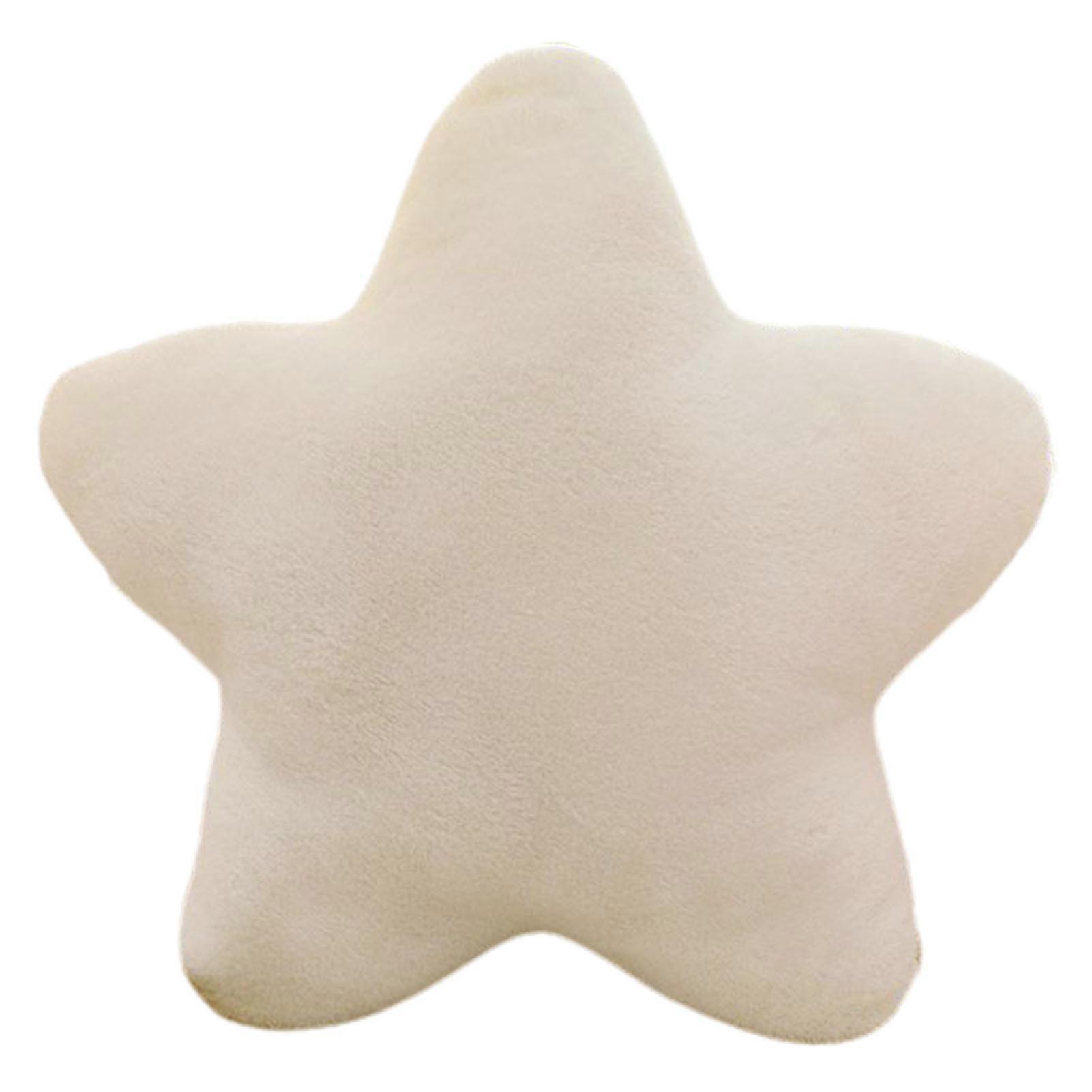 Star Pillow Cute Soft Fluffy Sleeping Throw Cushion Sofa Couch Bed Decoration Pentagram Shape PP Cotton Stuffed Toy Girlfriend Kids Gift