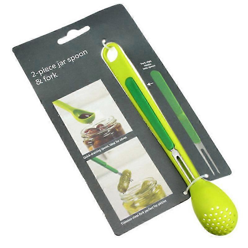 Two In One Kitchen Soup Spoon Long Handle